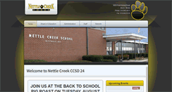 Desktop Screenshot of nettlecreek.org